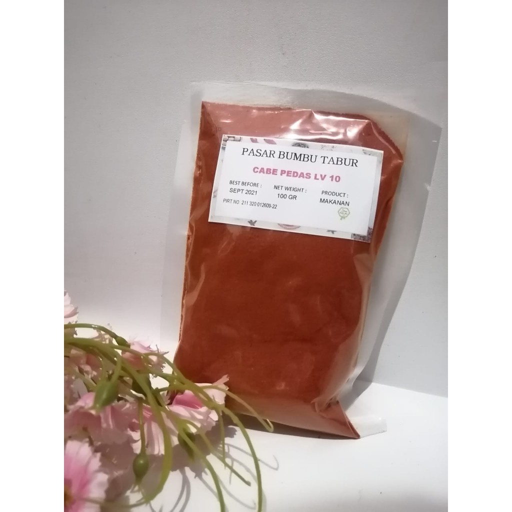 

CABE PEDAS (LEVEL 10) 100 GR BUBUK TABUR