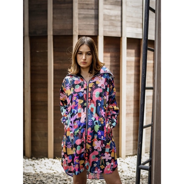 PRELOVED JACKET BY CALLA THE LABEL X IDEKU HANDMADE NEGO TIPIS