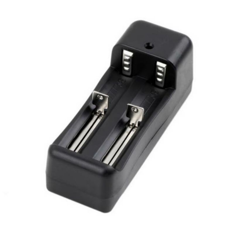 Charger Baterai Universal 1 slot dan 2 slot Cas semua Jenis Baterai 18650 3.7V