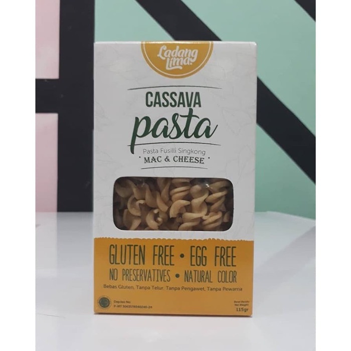 

PASTA-ANEKA- LADANG LIMA CASSAVA PASTA MAC & CHEESE -ANEKA-PASTA.