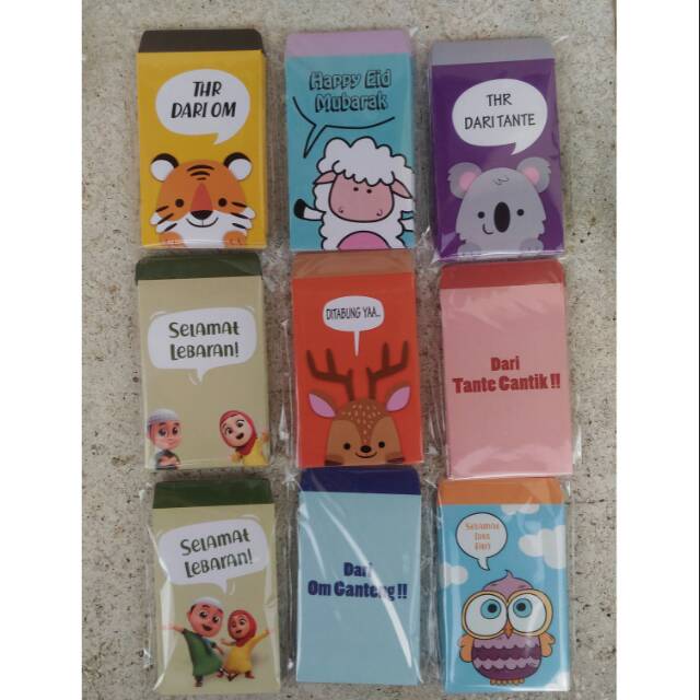 

Amplop Lebaran Lucu Aneka Motif Kartun
