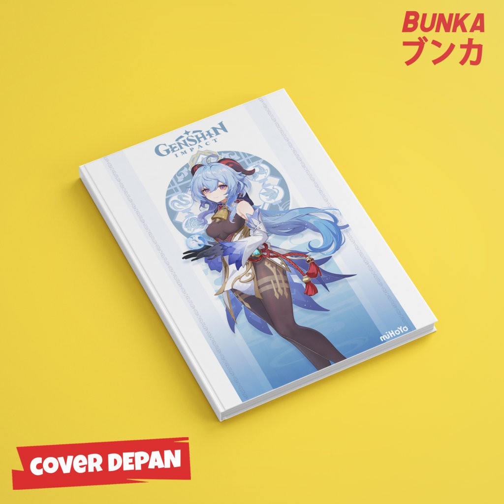 

Notebook Game Genshin Impact Ganyu Hardcover A5 Buku Tulis Catatan Notes Agenda Planner Jurnal