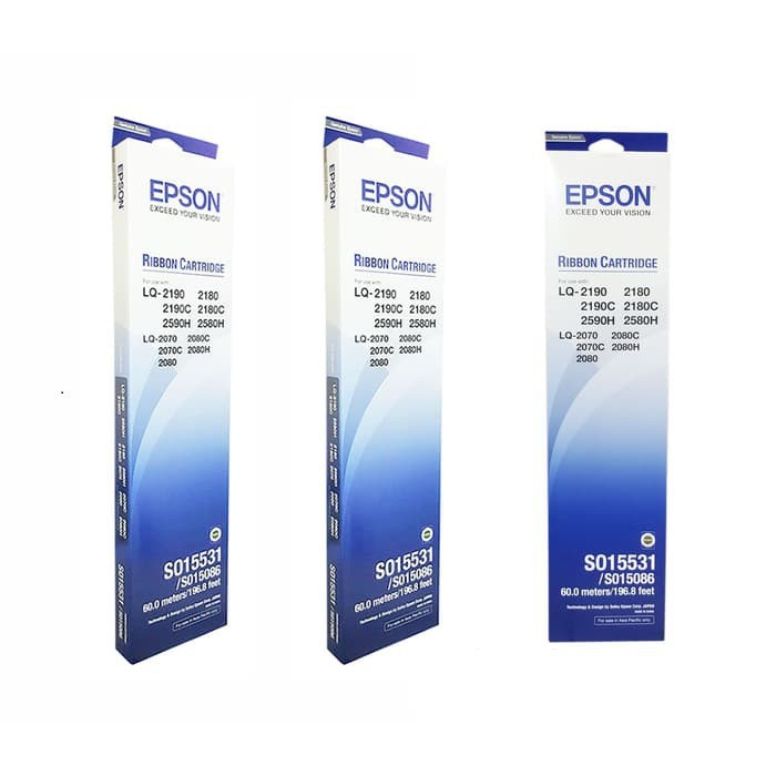 Epson Ribbon Cartridge LQ2190 2190C 2590H 2180 2180C 2580H 2070 2070C 2080 2080C 2080H