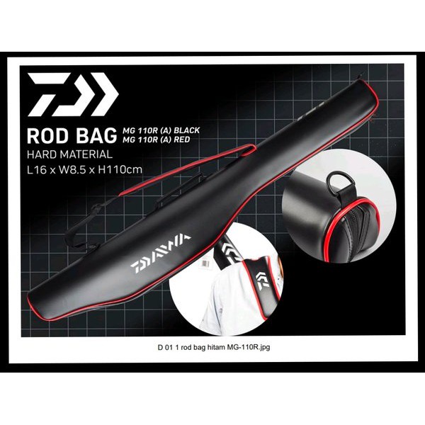 Spesial Tas Joran Rod Case Daiwa MG 110 Original terbaik