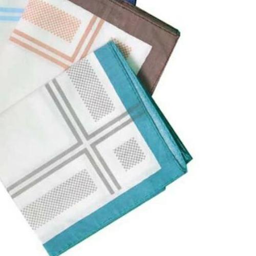 ✱ 3 pcs Sapu Tangan Pria Katun Handkerchief Saputangan Sarung ➯