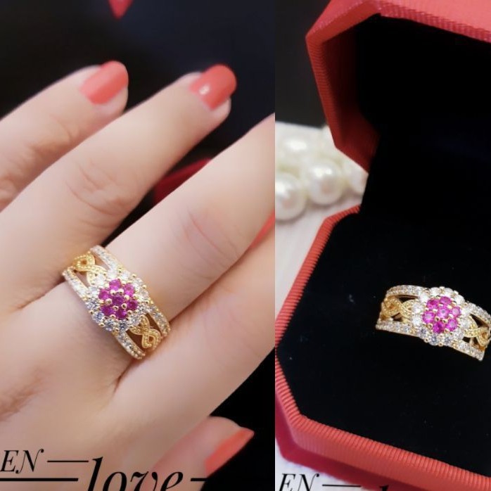 Xuping Perhiasan Cincin V225