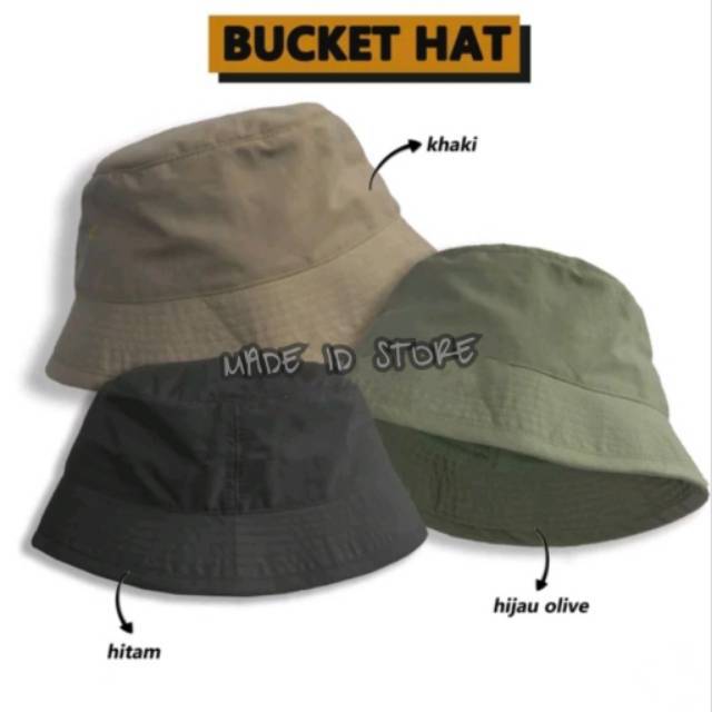 Grosir Bucket Hat Premium Topi Rimba Motif Bolak Balik Polos Kpop Korea Fisherman Paket 10pcs Lazada Indonesia