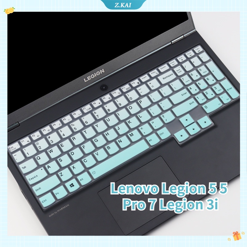 Cover Pelindung Keyboard Bahan Silikon Tahan Air Ukuran 15.6 Inch Untuk Lenovo Legion 5 5 Pro 7 Legion 3i