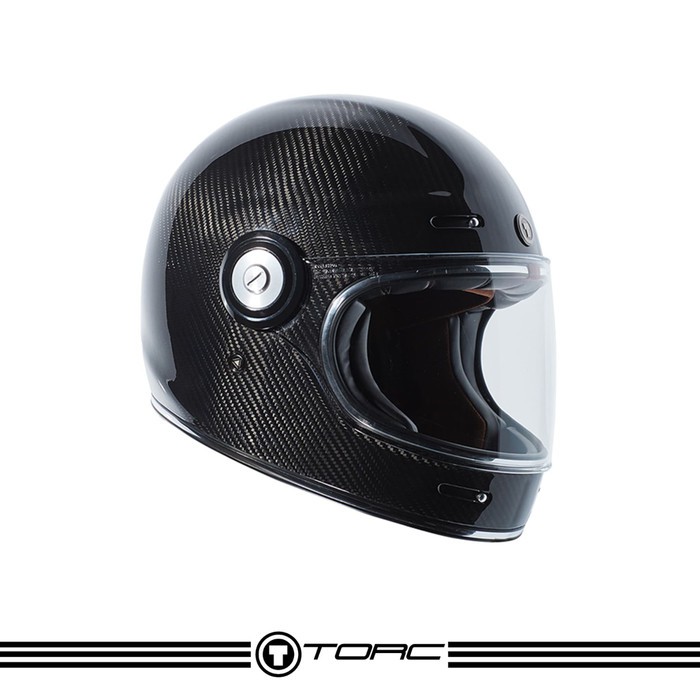 TORC T1 Helmet Gloss Carbon - M