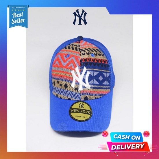 Ready Stok Topi Pria Distro Cowok Keren Dewasa Import Branded Topi Jea Topi Baseball New York Ny Tr
