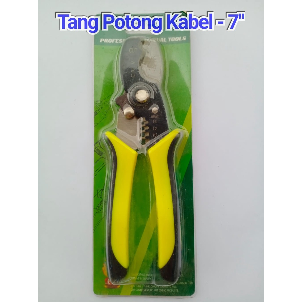 Cutting Stripping Pliers / Tang Potong Kabel &amp; Tamg Kupas Kabel Dual Cable