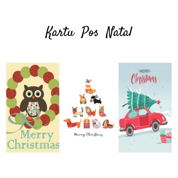 

MC- Kartu pos kartupos Natal / Christmas Postcard