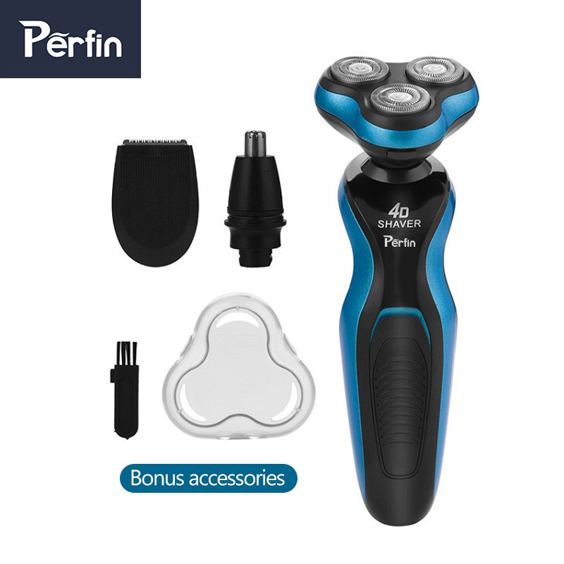 Perfin PZ01 Alat Cukur Jenggot Elektrik/Shaver/Alat Cukur 3IN1