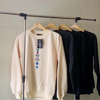 Crewneck Nasa H&M Pria-Wanita / Sweater Nasa Planet Cream Tebal Murah Lebay