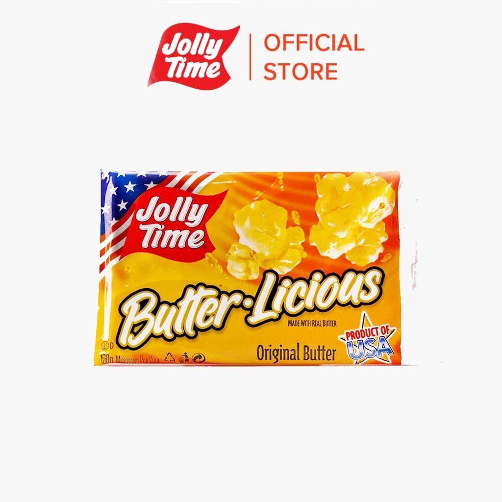 

Jolly Time Microwave Popcorn - Butterlicious Product Of USA