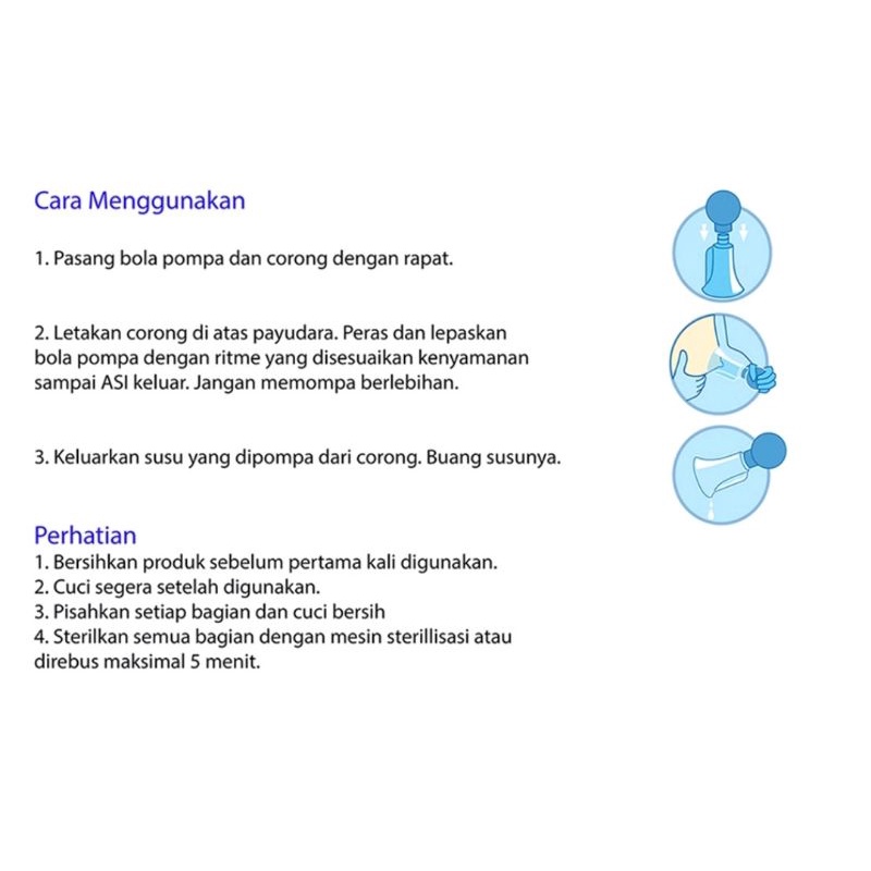 Baby Safe Breast Milk Reliever BPM06/Alat Bantu Pompa Kelebihan ASI