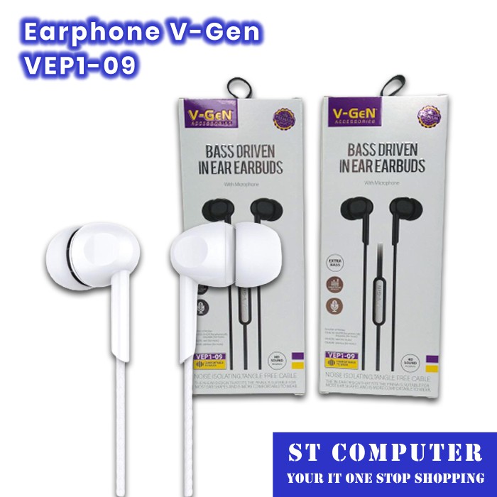Earphone VGen VEP1-09 Wired Earphone