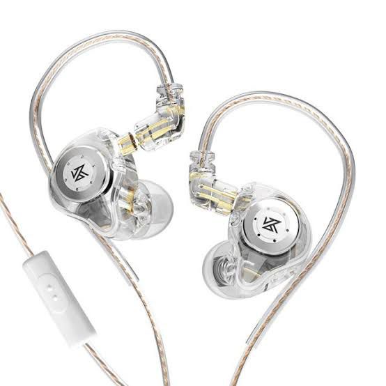 Knowledge Zenith IEM KZ EDX PRO - with Mic - Dynamic Driver 1DD Basshead - Garansi Resmi 1 Tahun