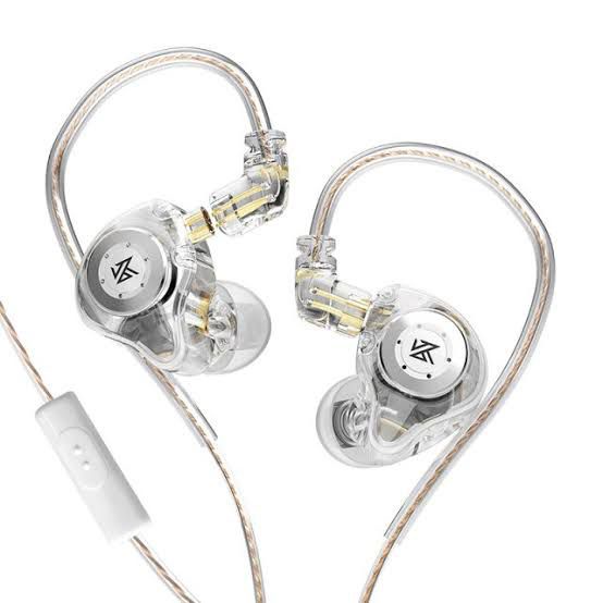 Knowledge Zenith IEM KZ EDX PRO - with Mic - Dynamic Driver 1DD Basshead - Garansi Resmi 1 Tahun