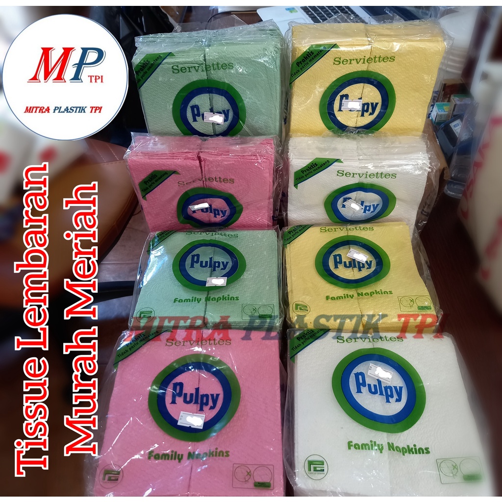 Tissue Lembaran Pulpy