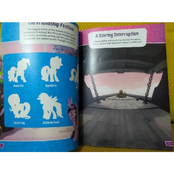 

が Buku Sticker My Little Pony Lebih Dari 200 Pcs せ