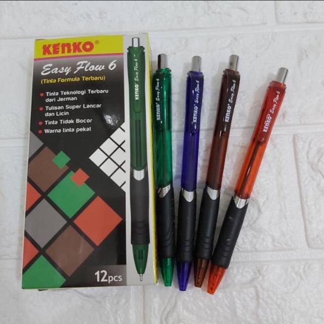 

Pulpen cetek kenko easy flow