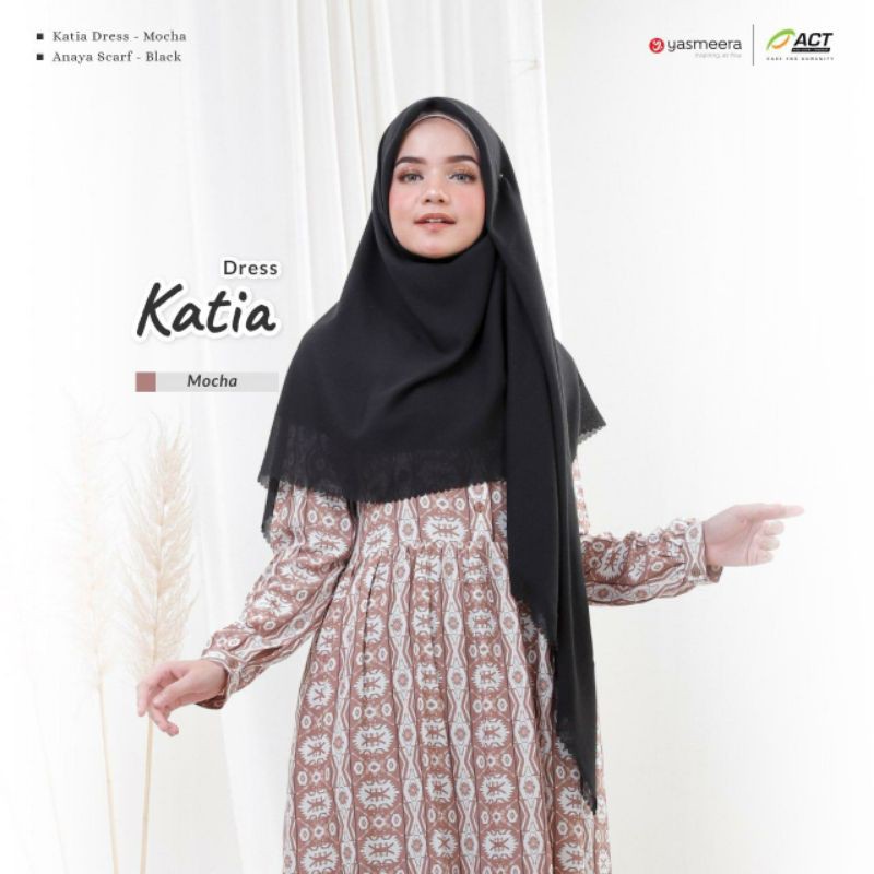 Dress Katia By Yasmeera gamis Yasmeera Dress original Gamis Murah Berkualitas