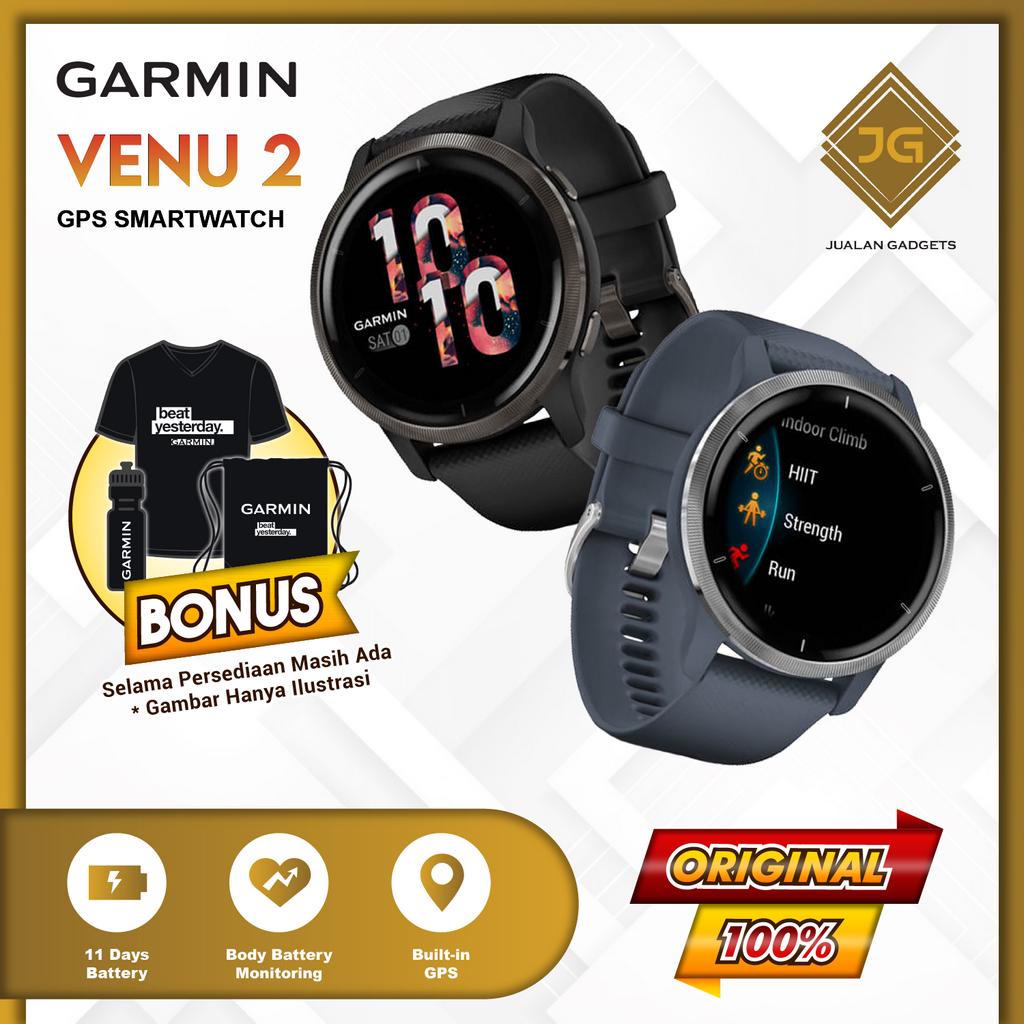 Garmin Venu 2 / Garmin Venu2 Smartwatch GPS WiFi Garansi Resmi