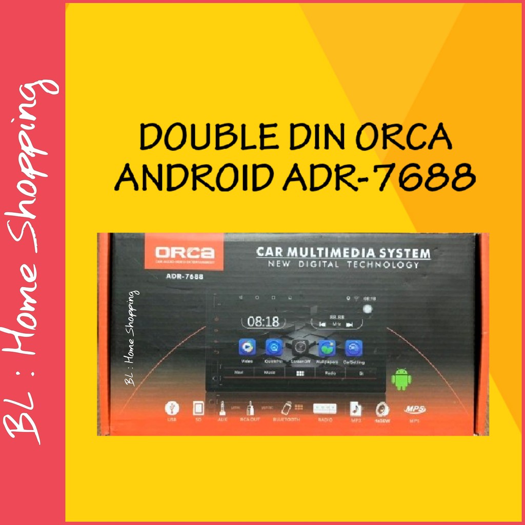 Head Unit Android ORCA ADR 7688 Dekless Android ORCA ADR 7688 Original