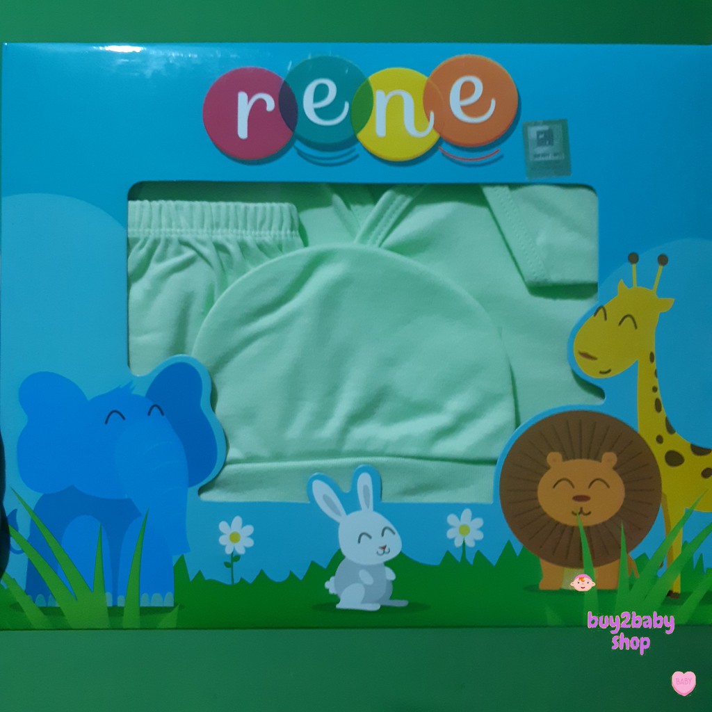 Baju bayi set baby RENE, Chiko Miko Pas untuk kado