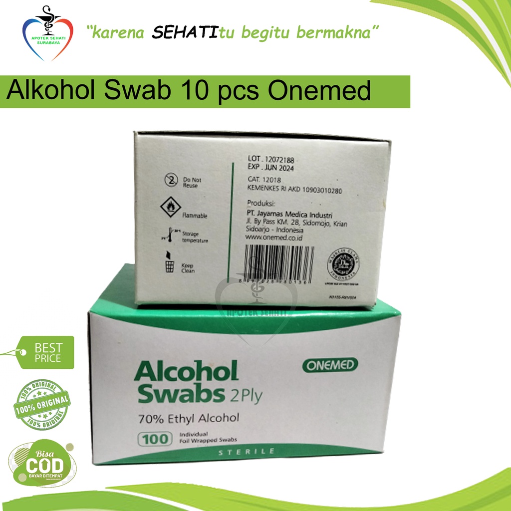 Alkohol Swab Onemed Tissue Alcohol Pads Oneswabs