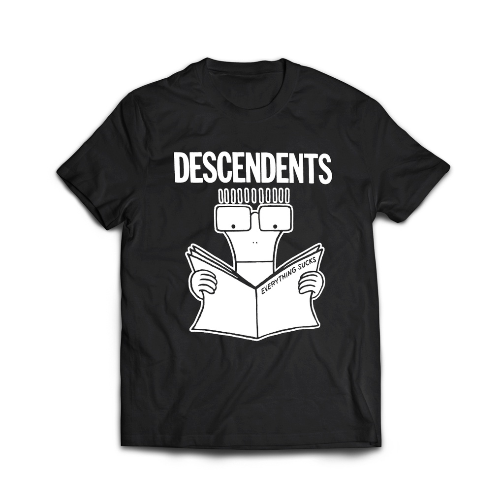 tshirt band descendend hitam kaos band kaos murah