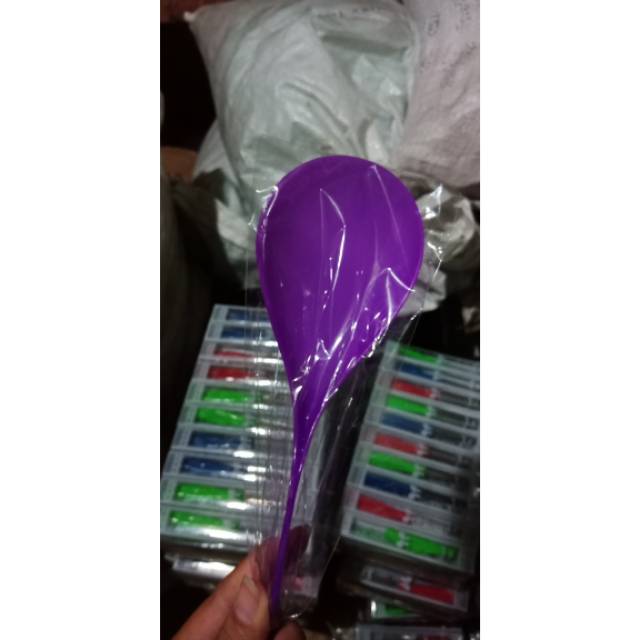 Souvenir centong nasi plastik