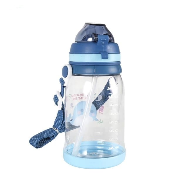 BOTOL MINUM ANAK KARAKTER PAUS UKURAN 550ML