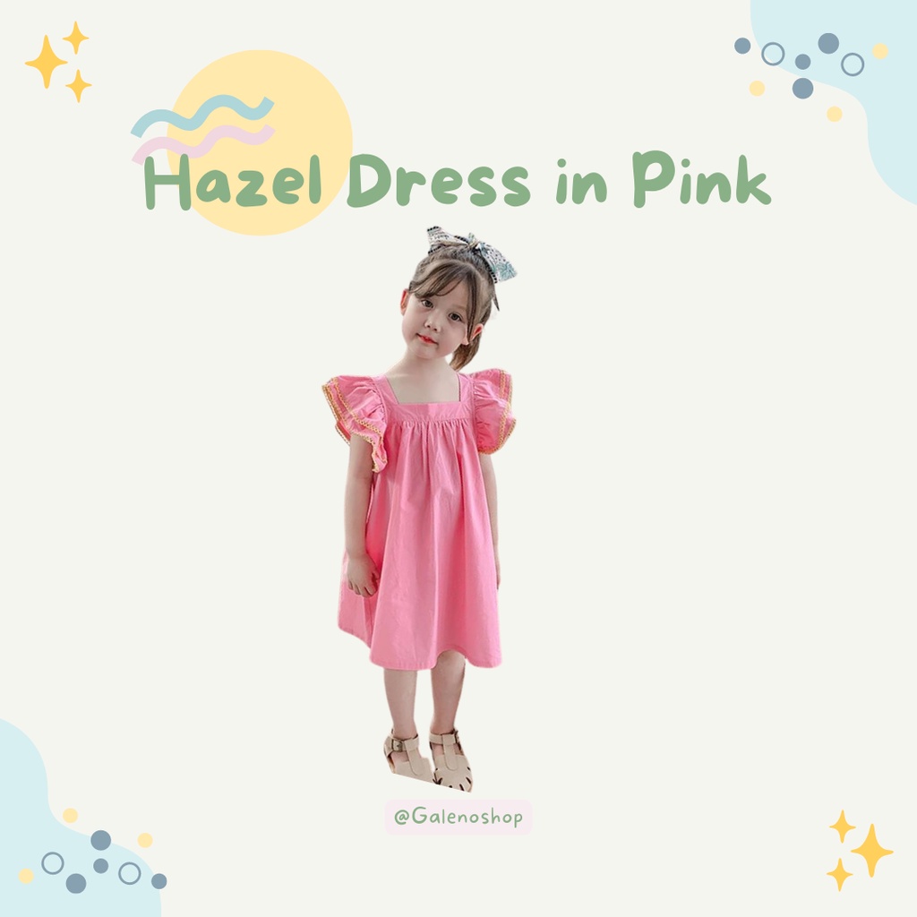 [A0003] [A0004] Hazel Dress/ Dress Anak Import