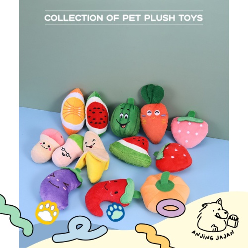 Mainan Gigitan Anjing Berbunyi | Dog Squeaky Toys | Boneka Toys Plush