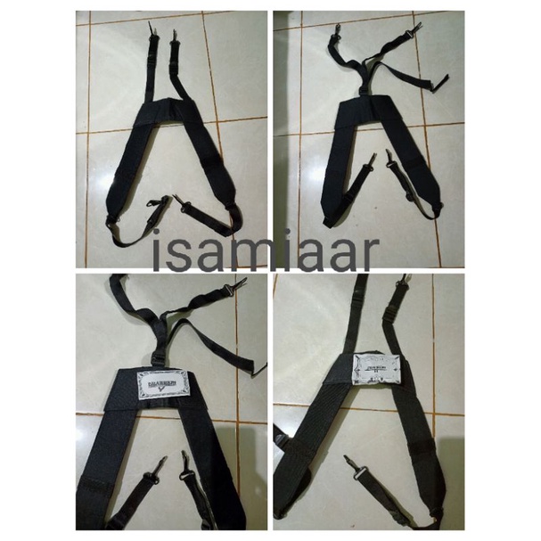 Suspender//derahrim satpam /security Bentuk H dan y