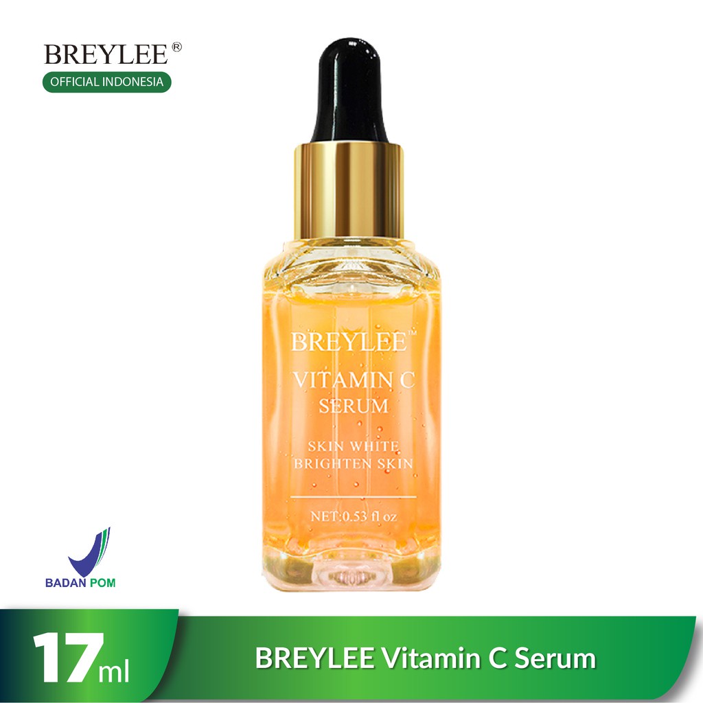 new BREYLEE Face Serum Vit C Hyaluronic Acid 17ml - BPOM