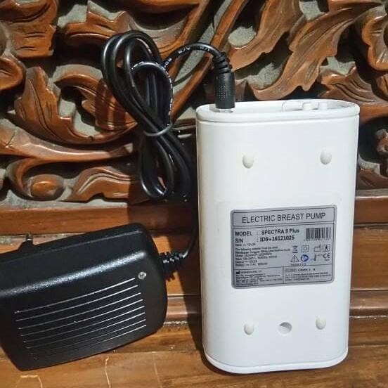 adaptor Charger spectra 9+ plus M1 New S1 S2 pompa asi breast pump
