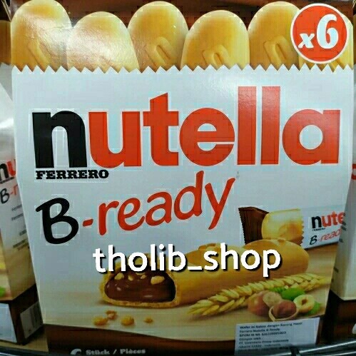 

Nutella ferrero b-ready isi 6 pcs 132 gr