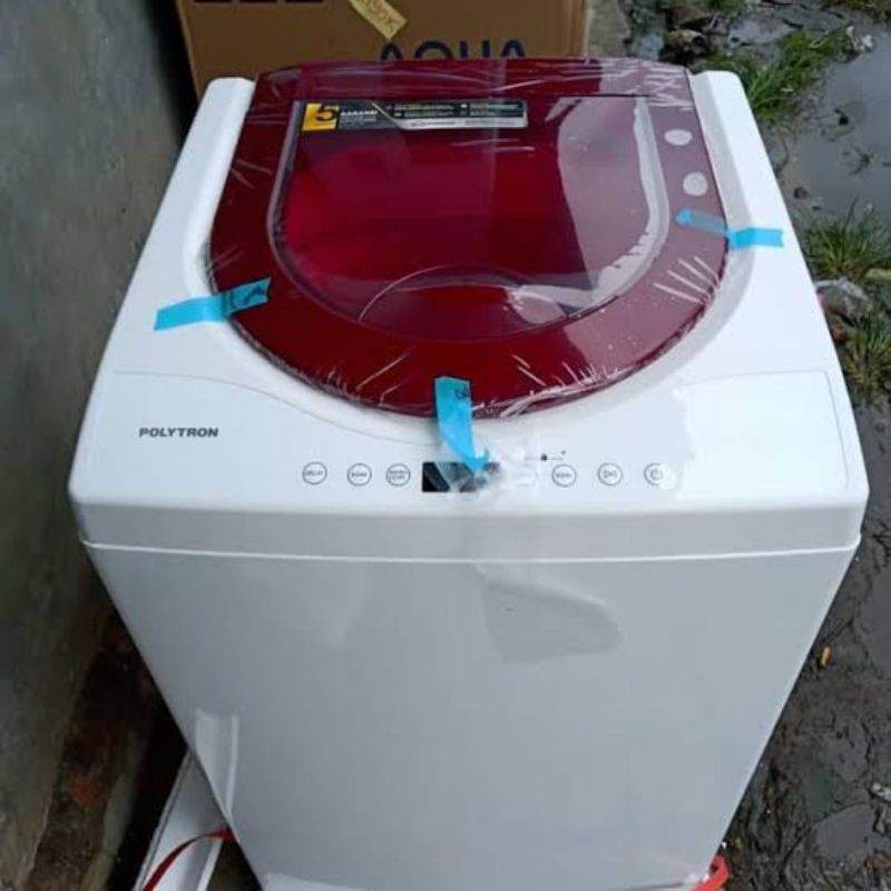 mesin cuci 1 tabung 8 kg / 8Kg POLYTRON PAW 80517