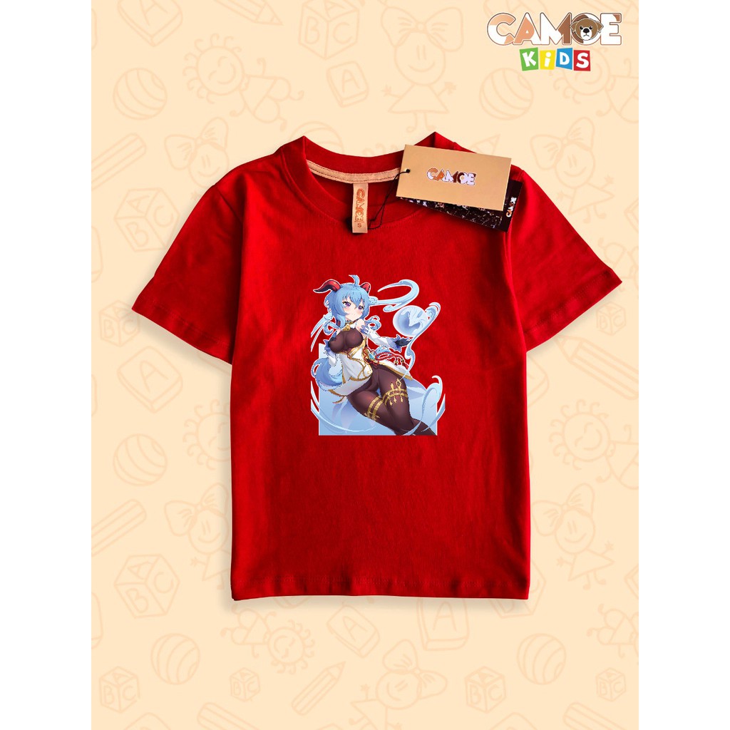 baju kaos anak kids premium genshin impact Ganyu