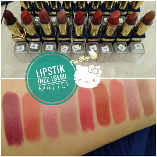 INEZ LIPSTIK (SEMI MATTE)