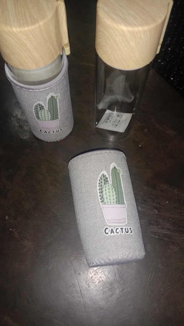 Rumauma Wooden Bottle Water Tumblr Character - Botol Minum Tutup Kayu