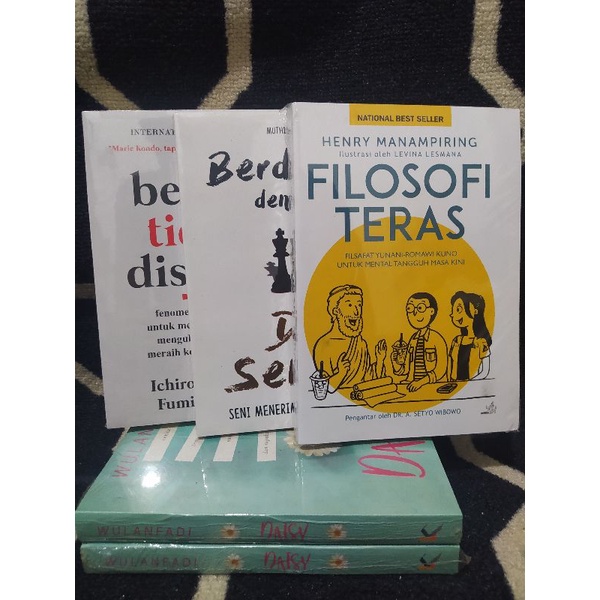 PAKET HEMAT 3 BUKU MOTIVASI FILOSOFI TERAS-BERANI TIDAK DISUKAI-BERDAMAI DENGAN DIRI SENDIRI-1