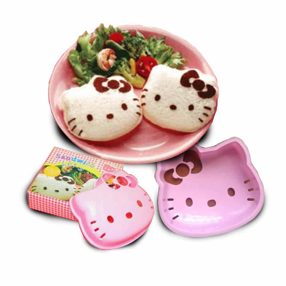 Cetakan roti nasi karakter hello kitty beruang mobil sandwich rice mold /cetakan nasi hello kitty/cetakan roti karakter/cetakan bento kereta cetakan roti nasi kue mobil car mold bread bento rice telur sandwich Cetakan nasi karakter / cetakan roti tawar