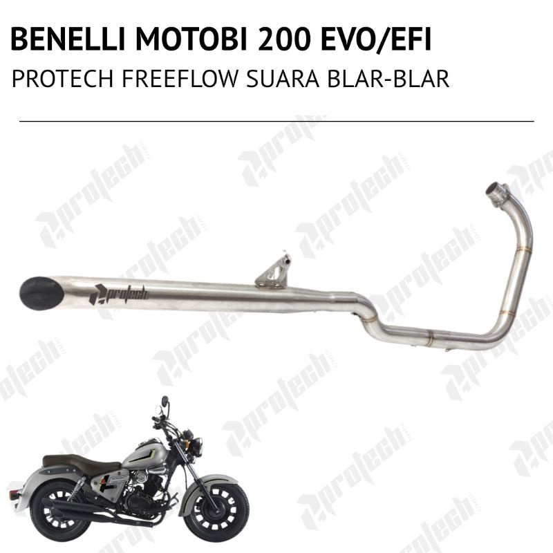 Benelli Motobi 200 Evo — Freeflow · Silver — foto 2