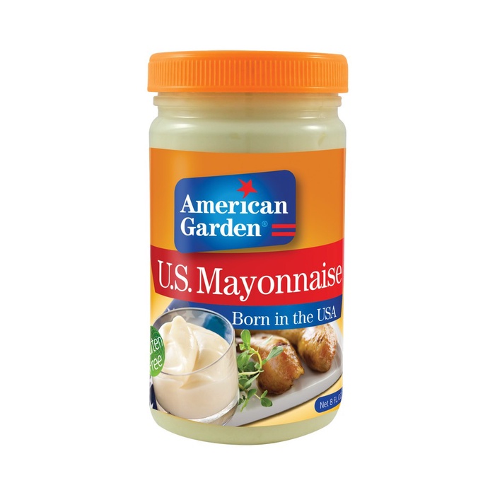 

American Garden U.S Mayonnaise 237ml - Saus Salad