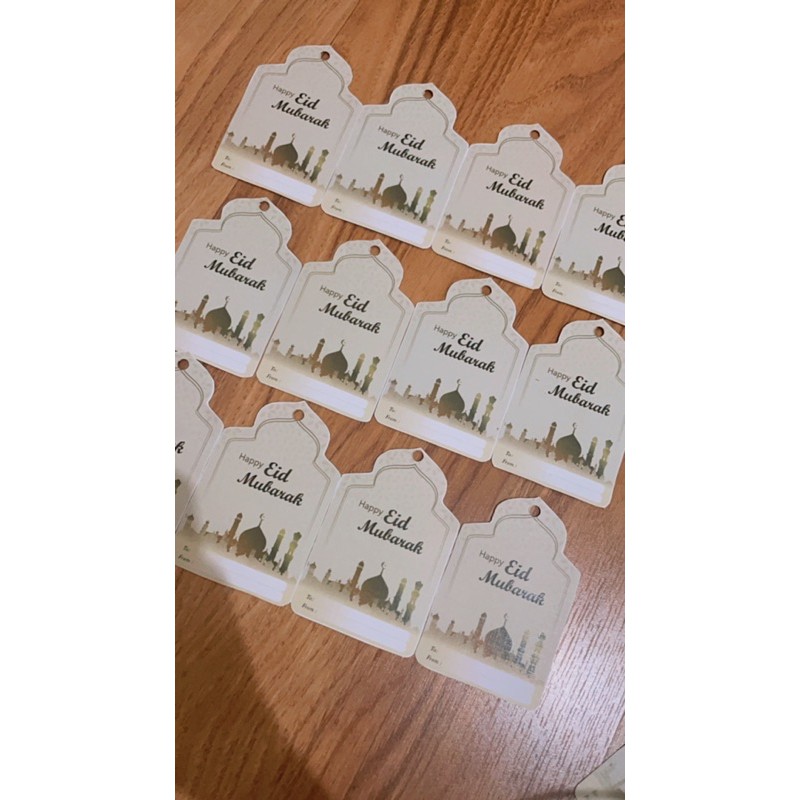 

20 PCS hangtag eid mubarak lebaran idul fitri