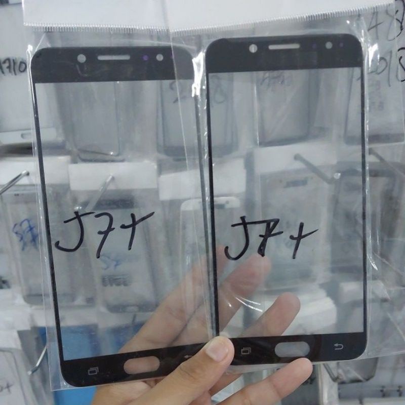 kaca lcd samsung J7 plus